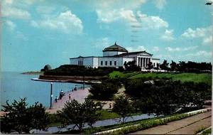 Postal cromada The Shedd Aquarium Chicago ILLINOIS D6 - Imagen 1 de 2