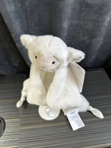 Coperta di sicurezza ceramica fienile bambino agnello pollice amorevole pecora raso annodata RARA - Foto 1 di 10