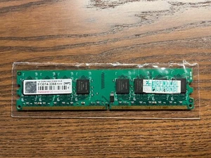 Modulo RAM Transcend 1GB DDR2 800 DIMM CL5 - Usato e Testato Funzionante - Foto 1 di 1