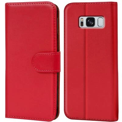 Schutz Hülle Für Samsung Galaxy S8 Handy Klapp Schutz Tasche Book Slim Flip Case