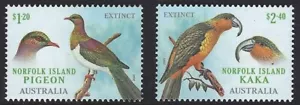 2023 Norfolk Island SG# Lost Birds set of 2 Mint MUH MNH - Bild 1 von 1