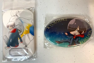 Juego de 2 insignias de lata de fan art Oreimo Kousaka Kyousuke 2 piezas. de Japón Nuevo - Imagen 1 de 4