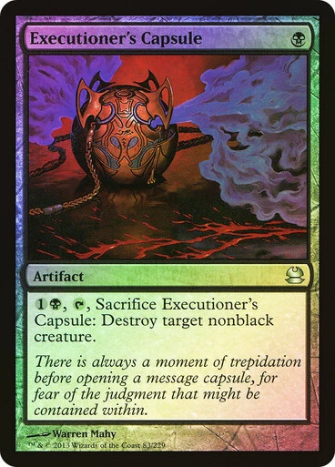 EXECUTIONER'S CAPSULE (Foil) - MTG  Modern Masters 2013 Foil Uncommon Artifact - Image 1 of 1