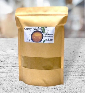 Curry Powder 1.5 lbs Bulk Size All Natural Spice Blend~ Mild - Picture 1 of 4