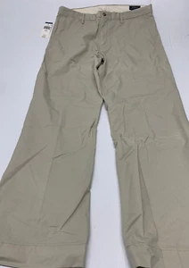 New Polo Ralph Lauren Dress Pants Beige 36x32 Men's Was $ 74.99 A87 - Picture 1 of 8