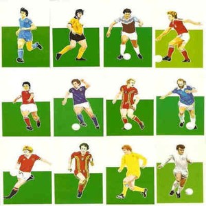 Sigma Sport Silhouettes 1979/80 Football Action Portrait Single Cards - Various