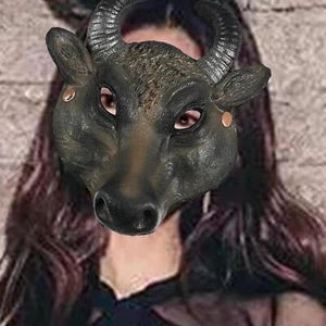 Bull Cosplay Mask Buffalo Mask - Picture 1 of 7