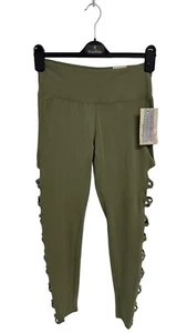 Balance Collection Women's Army Green Pull-On Stretch Athletic Leggings Size M - Picture 1 of 12