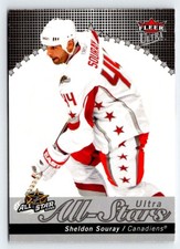SHELDON SOURAY 2007-08 ULTRA ALL-STARS #UAS18 MONTREAL CANADIENS