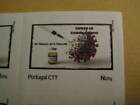 2021 Portugal Personalized Adhesive Stamp on In Search of a Vaccine - Ltd Edn