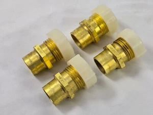 Lot 4x NEW OPEN BOX Eaton Aeroquip 5750-S2-10 Fitting Adapters H2021 - Picture 1 of 3