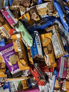100 ASSORTED SELECTION QUEST Protein Bar/ Cake/ CookieGluten Free Free Shipping! - Picture 1 of 1