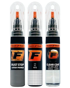 for RAL 1012 ZITRONENGELB TOUCH UP PAINT Pen Kit Scratch Repair Set - Picture 1 of 10