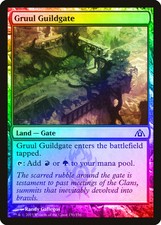 Gruul Guildgate FOIL Dragon's Maze NM Land Common MAGIC MTG CARD ABUGames