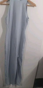 Kookai Blue Bandeau Maxi Dress Sz 1 - Picture 1 of 5