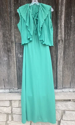 Vintage 70’s Jack Hartley Miami Summer Beach Club Dress w/Top Boho Women’s M/L - Image 1 of 4