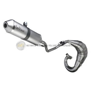 BETAMOTOR RR 50 ENDURO 2013 13 MARMITTA TERMINALE SCARICO COMPLETO DI COLLETTORE - Picture 1 of 1