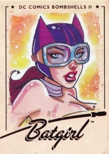 #10 BATGIRL 2018 Cryptozoic DC Bombshells Series 2 Patrick Finch
