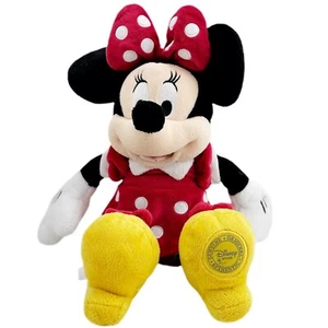 Disney Minnie Mouse Plüschpuppe authentisches Stofftier rot weiß gepunktet 14 Zoll - Bild 1 von 12