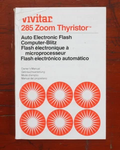 Vivitar 285 Anleitungsbuch / 174502 - Bild 1 von 1