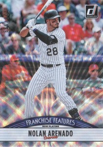 2019 Donruss Baseball Franchise Features #FF-1 Arenado Guerrero Jr. /999