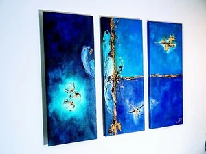 Original-Bild Acryl auf Leinwand -- SONDERPREIS -- - Bild 1 von 3