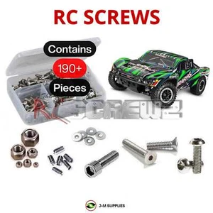 RCScrewZ Stainless Screw Kit tra142 for Traxxas Slash 4x4 VXL-3s (68386-4) | KIT - Picture 1 of 15