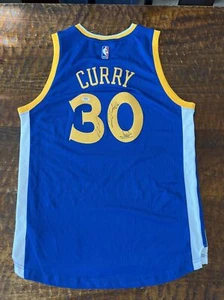 Klay Thompson Andre Iguodala Signed Golden State Warriors Jersey Psa/Dna Coa - Picture 1 of 8