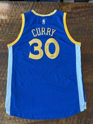 Camiseta Golden State Warriors assinada por Klay Thompson Andre Iguodala certificado PSA/DNA - Imagem 1 de 4