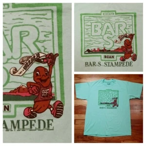 vintage Bar-S Sausage Stampede t-shirt 50/50 spokane marathon - Picture 1 of 6