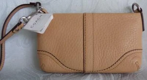 Borsone Coach 41520 in morbida pelle nuovo con etichette in bambù spazioso raro da trovare!! - Foto 1 di 7