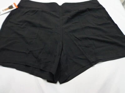 Pantalones cortos Wildfox para mujer de rayón negros talla 2XL Foto 1 de 4