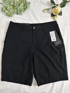Neu mit Etikett $ 98 lululemon ABC klassische Passform Golfshorts 9 Zoll - schwarz - Größe 34 - Bild 1 von 10
