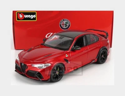 1:18 BURAGO Alfa Romeo Giulia Gtam 2020 Rosso Gta Red Met BU11049 - Photo 1/2