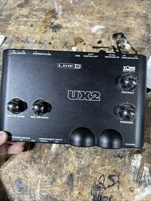 Line 6  Studio UX2 Digital Recording Interface not tested - Image 1 of 3