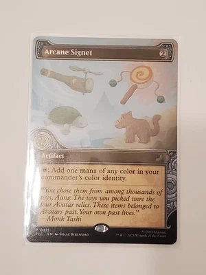 1x - Arcane Signet - Showcase #315 - Avatar: Eternal - NM MTG - Image 1 of 2