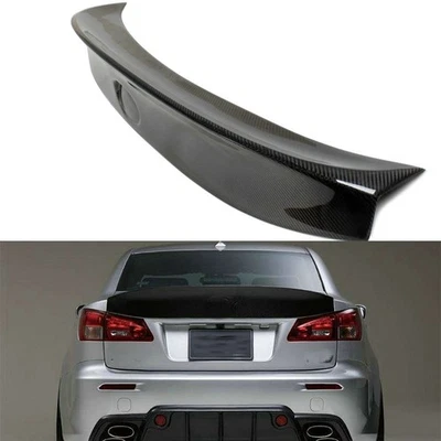 REAL Carbon Fiber HighKick Trunk Spoiler For LEXUS IS250 IS350 ISF 2006-2013 08 - Image 1 of 4