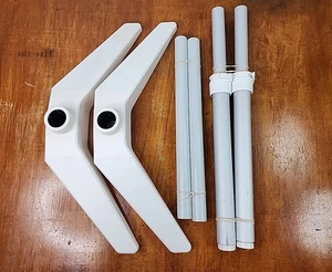 Rock Band Wii Harmonix 19092 Drums Replacement Parts White Base And Legs ONLY - Picture 1 of 6
