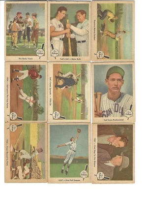 Juego de béisbol Fleer Ted Williams 1959 casi completo falta solo #68 la mayoría en muy buena condición Foto 1 de 4