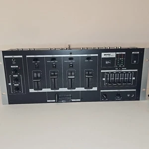 Gemini MM-1000 3-Channel Rack Mounted DJ Mixer TESTED - Picture 1 of 13