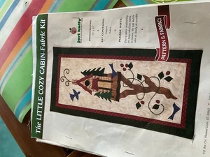 The Little Cozy Cabin Fabric Kit , new, but NOT in original package. - Bild 1 von 1