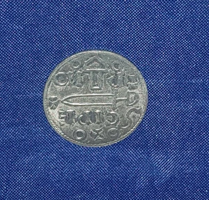 Moneda vikinga medieval Scipi reproducción vintage centavo Jorvik - Imagen 1 de 2