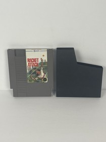 Racket Attack Nintendo Entertainment System NES 1988 With Black Slip Cover Case