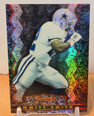 Bowman's Bowmans Best 16 1995 Emmitt Smith SP refractor Cowboys como nuevo Foto 1 de 2