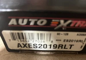 Auto Extra AXES2019RLT Tie Rod, ES2019RL New Old Stock - Picture 1 of 6