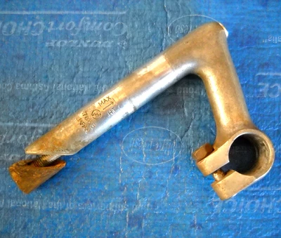 **ALPS 80mm ALLOY QUILL TYPE HANDLEBAR STEM 25.4mm CLAMP IN GOOD CONDITION #1** - Image 1 of 4
