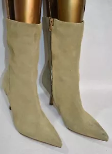 Stivali Mossimo beige tacchi alti taglia 5,5 pelle superiore - Foto 1 di 9