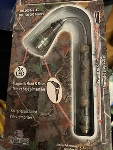 River's Edge LED Flashlight - Camo Telescopic Flashlight - Picture 1 of 1