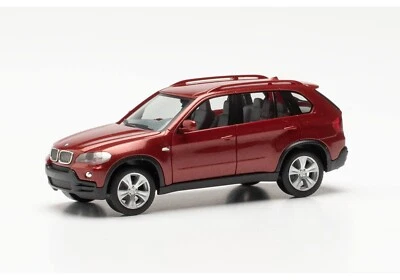 Herpa BMW X5, rosso vermilio metallic 1:87 033695-006 modellismo - Immagine 1 di 3