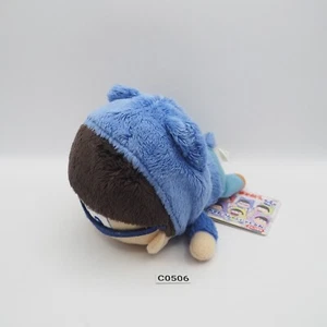 Osomatsu San C0506 Karamatsu Banpresto 2017 Cat Hood Plush 6" TAG Toy Doll Japan - Picture 1 of 10